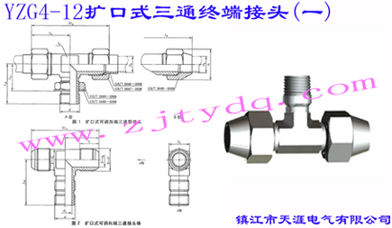 YZG4-12 UʽͨK˽^(һ)Flared Couplings-Straight thread Branch Tee