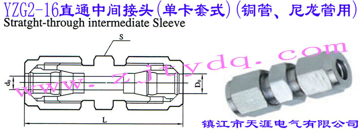 YZG2-16ֱͨg^(οʽ)(~)Straight-through Intermediate Sleeve