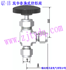 QZ-1B p׽ʽyQZ-1B Double-collet Needle Valve